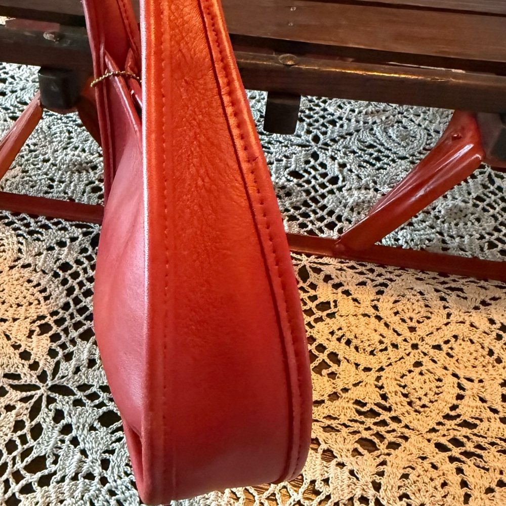 Coach Ergo Mini Cherry Red Leather bag - Picture 3 of 8